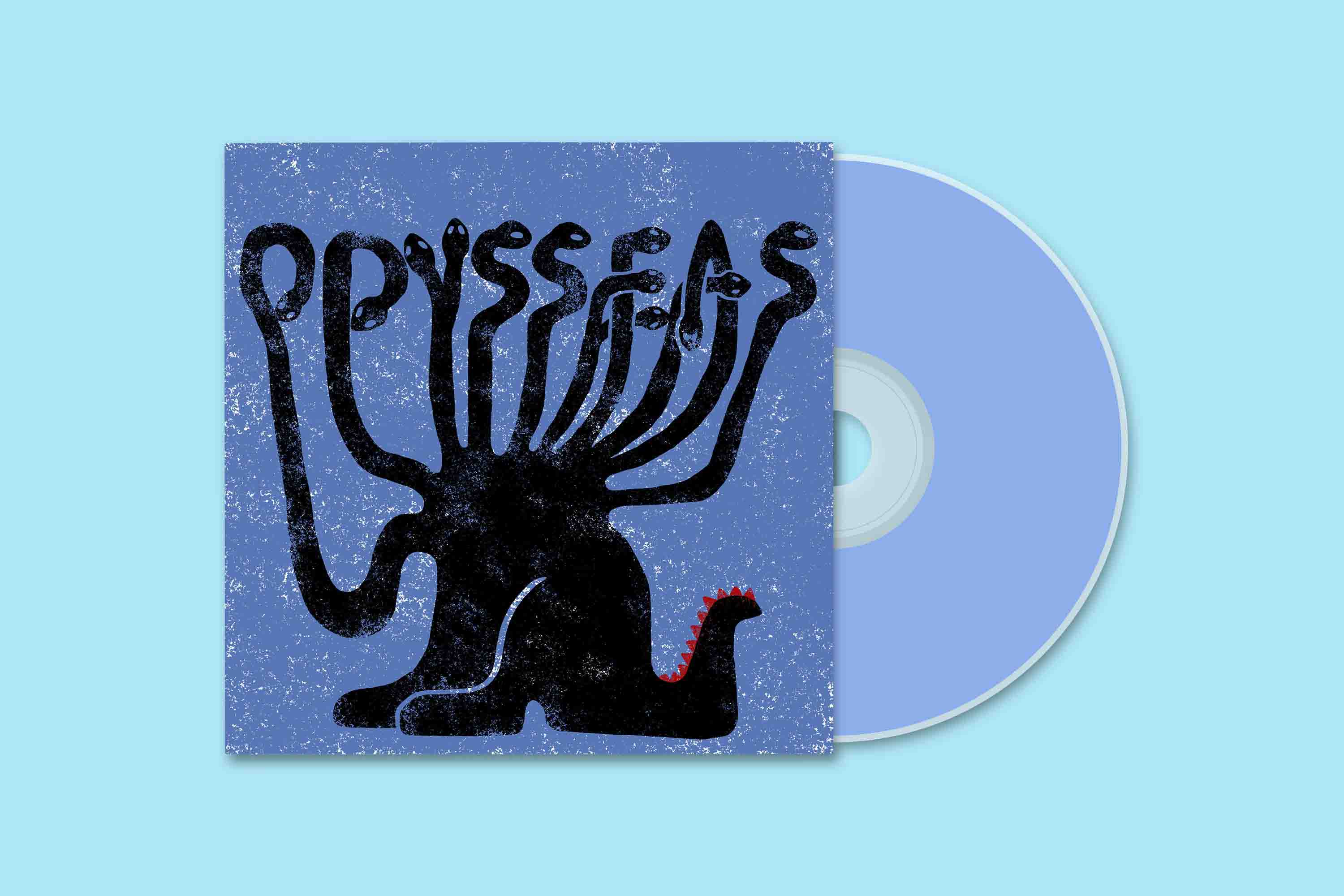 Jaquette de l'émission de radio sur la mythologie Odysseas.